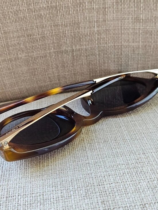 Jimmy Choo Women Sunglasses Vivy Havana Brown Eyewear Round Shades Made Italy main image 4